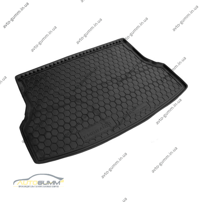 Автомобільний килимок в багажник Geely Emgrand X7 2013- (Avto-Gumm)