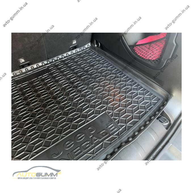 Автомобильный коврик в багажник Jeep Renegade 2015- верхняя полка (AVTO-Gumm)