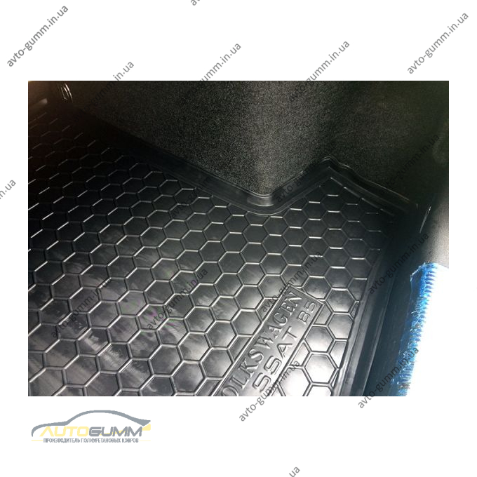 Автомобільний килимок в багажник Volkswagen Passat B5 1996- (Sedan) (Avto-Gumm)