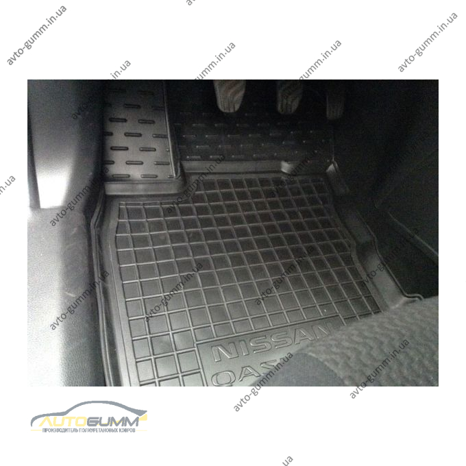 Автомобільні килимки в салон Nissan Qashqai 2014- (Avto-Gumm)