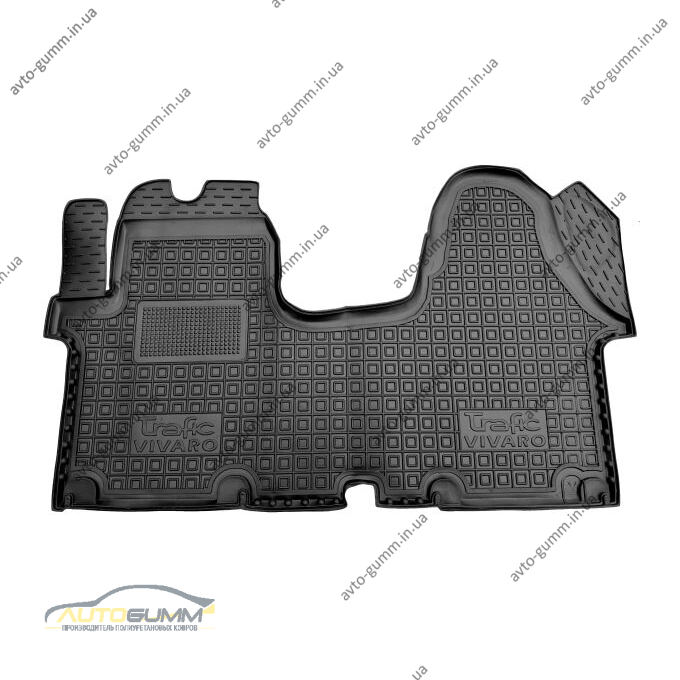 Автомобільні килимки в салон Renault Trafic 2 02-/Opel Vivaro 02- цельный (AVTO-Gumm)