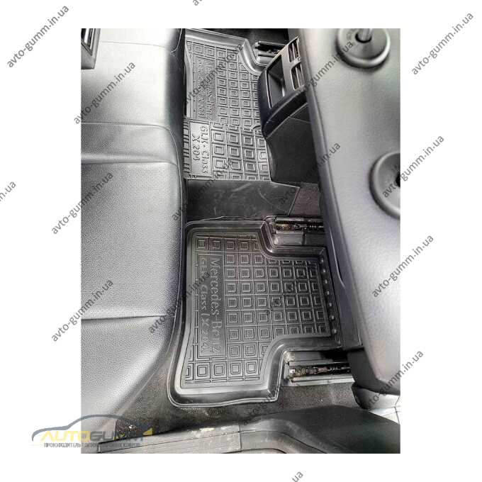 Автомобильные коврики в салон Mercedes GLK (X204) 2008-2015 (AVTO-Gumm)