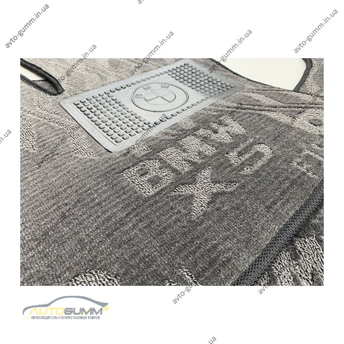 Текстильные коврики в салон BMW X5 (F15) 2013- (V) серые AVTO-Tex