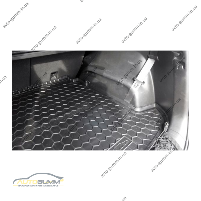 Автомобільний килимок в багажник Chevrolet Orlando 2011- (7-мест) (Avto-Gumm)