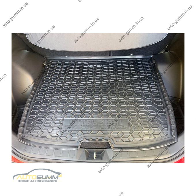 Автомобильный коврик в багажник Mitsubishi Eclipse Cross 2021- (AVTO-Gumm)