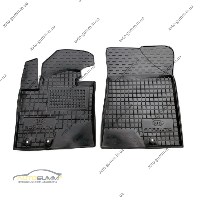 Передні килимки в автомобіль Kia Sorento 2009-2013 (Avto-Gumm)