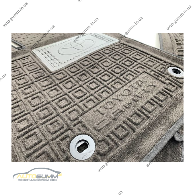 Гібридні килимки в салон Toyota Camry 70 2018- (AVTO-Gumm)