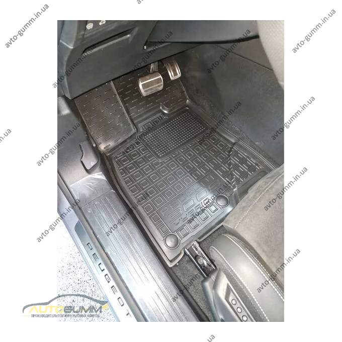 Автомобільні килимки в салон Peugeot 3008 2025- hybrid (AVTO-Gumm)