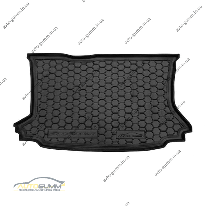 Автомобильный коврик в багажник Ford EcoSport 2015- (Avto-Gumm)