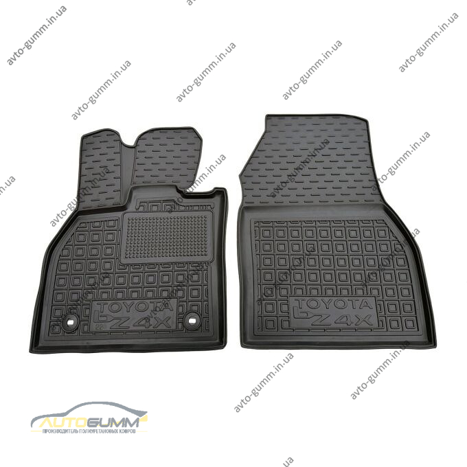 Передні килимки в автомобіль Toyota bZ4X 2022- (AVTO-Gumm)