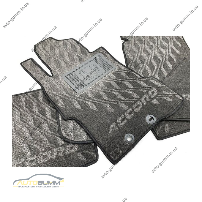Текстильні килимки в салон Honda Accord 2003-2007 (V) серые AVTO-Tex
