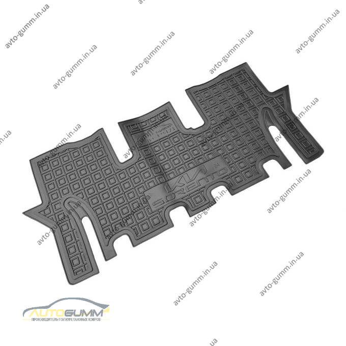 Автомобильные коврики в салон Kia Sorento 2024- 7 мест (3-й ряд) (AVTO-Gumm)