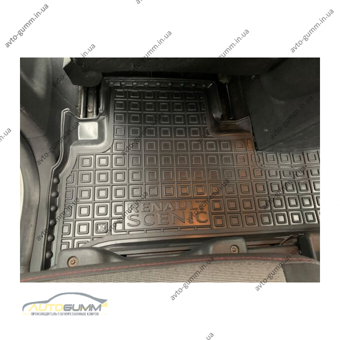 Автомобільні килимки в салон Renault Scenic 3 2009- (Avto-Gumm)