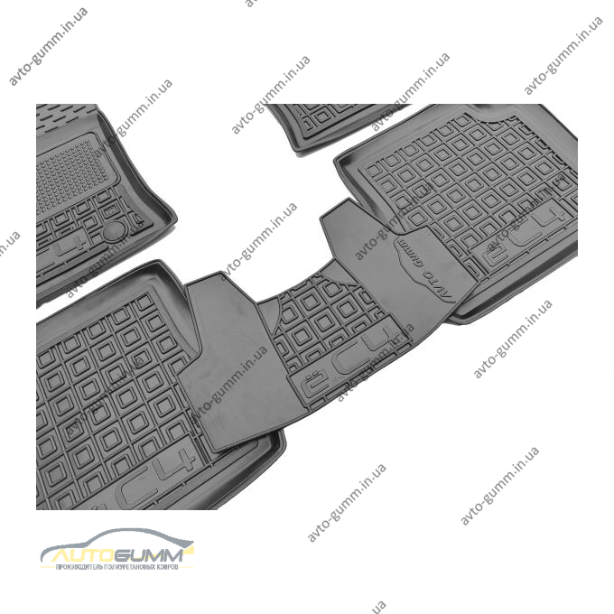 Автомобильные коврики в салон Citroen e-C4 2021- (AVTO-Gumm)