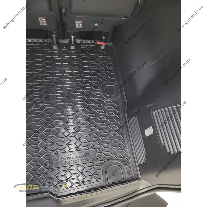 Автомобільний килимок в багажник Opel Zafira Life 2019- Business (Base) (8м) L2 (AVTO-Gumm)