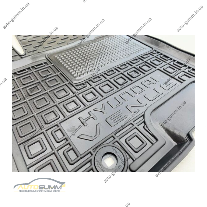 Водійський килимок в салон Hyundai Venue 2020- (AVTO-Gumm)