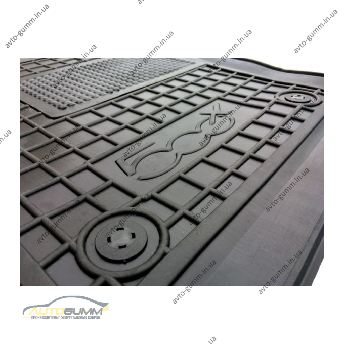 Передні килимки в автомобіль Fiat 500X 2015- (Avto-Gumm)