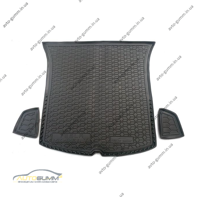 Автомобільний килимок в багажник Tesla Model Y 2020- (AVTO-Gumm)