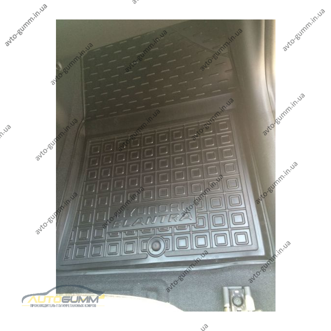 Автомобільні килимки в салон Hyundai Elantra 2016- (Avto-Gumm)