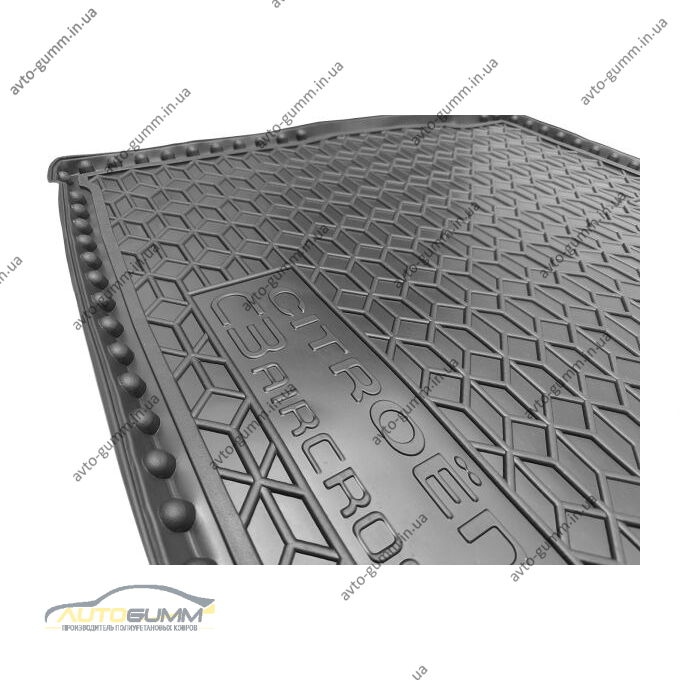 Автомобильный коврик в багажник Citroen C3 Aircross 2025- верхняя полка (AVTO-Gumm)