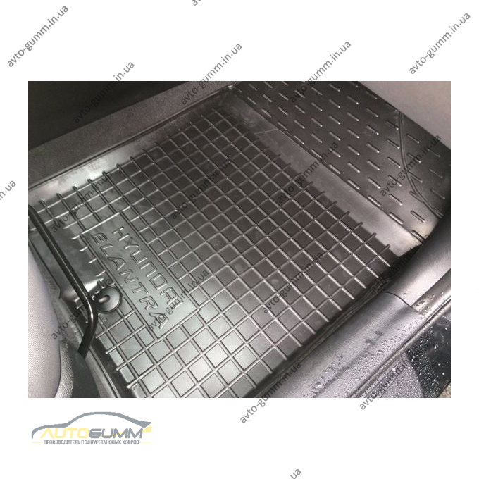 Передні килимки в автомобіль Hyundai Elantra 2011- (MD) (Avto-Gumm)
