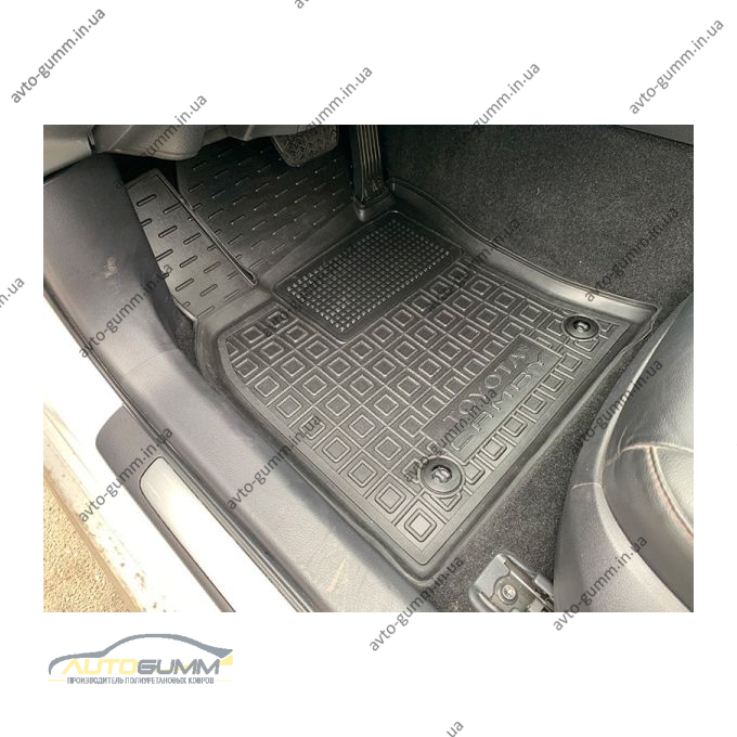 Водійський килимок в салон Toyota Camry 70 2018- (Avto-Gumm)