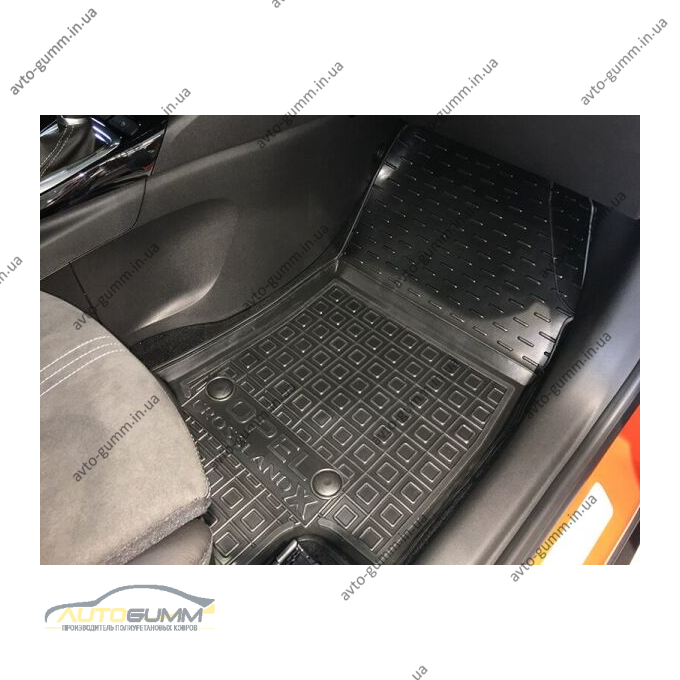 Автомобільні килимки в салон Opel Crossland X 2019- (Avto-Gumm)