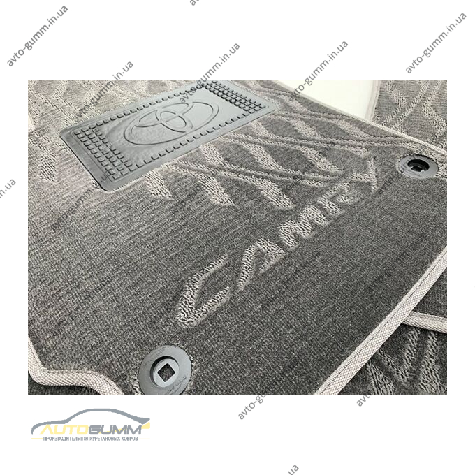 Текстильные коврики в салон Toyota Camry 40 2006- (V) серые AVTO-Tex