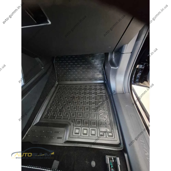 Килимки в салон Haval Jolion Pro 2024- гумові, чорні (AVTO-Gumm)