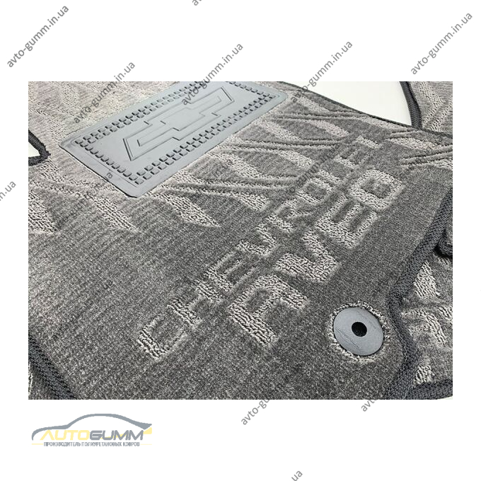 Текстильні килимки в салон Chevrolet Aveo 2003-2012 (V) серые AVTO-Tex