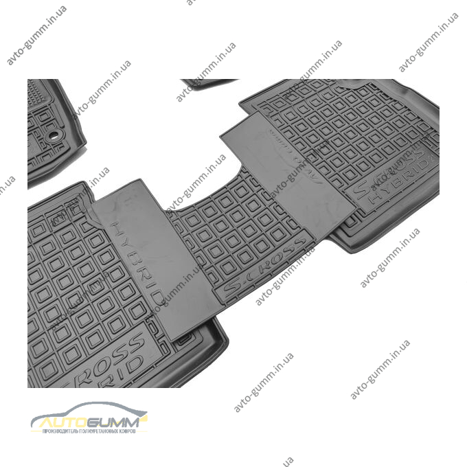 Автомобильные коврики в салон Suzuki S-Cross 2024- MHEV (AVTO-Gumm)