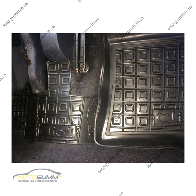Автомобільні килимки в салон Renault Clio 2 1998- 3 двери (Avto-Gumm)
