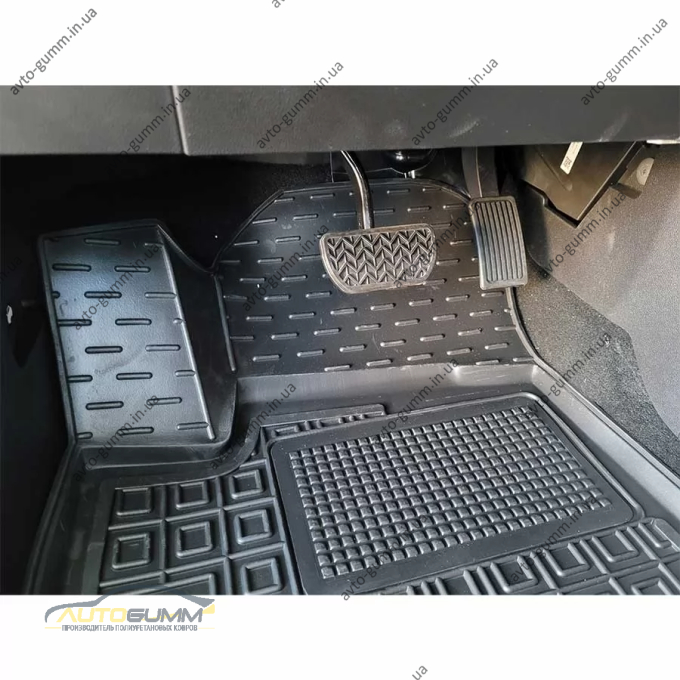 Килимки в салон Haval M6 2023- гумові, чорні (AVTO-Gumm)