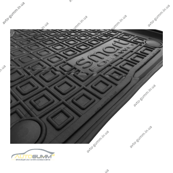Автомобільні килимки в салон Smart Fortwo 453 2014- (Avto-Gumm)