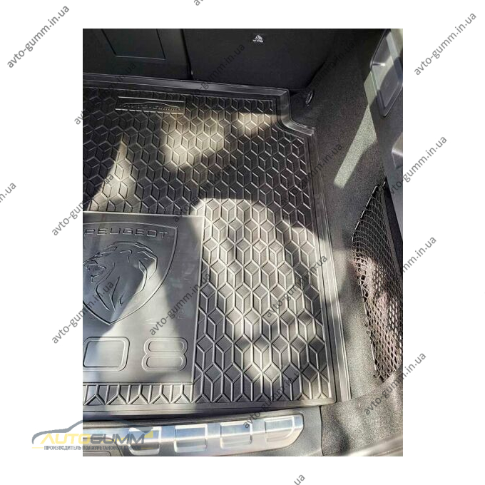 Автомобільний килимок в багажник Peugeot 408 2022- (AVTO-Gumm)