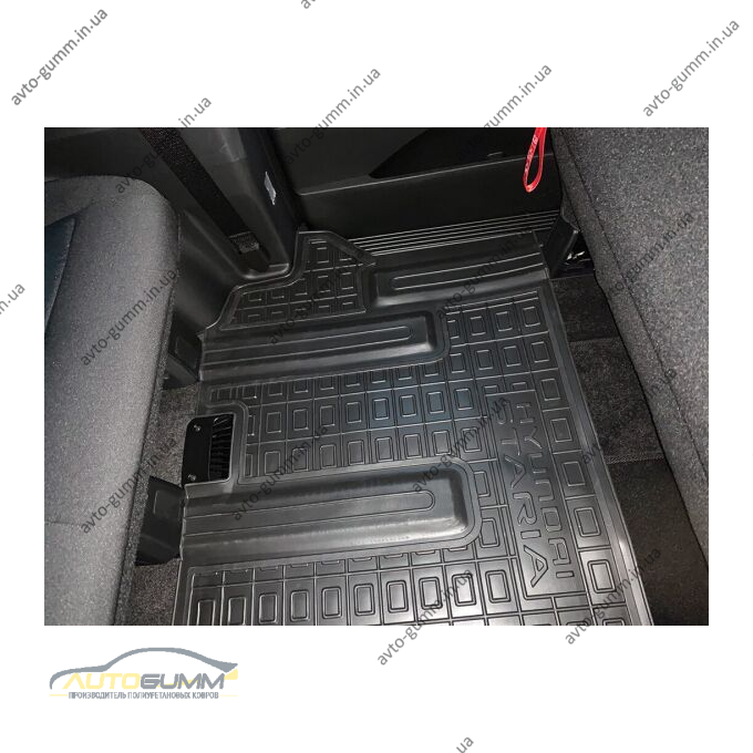 Автомобільні килимки в салон Hyundai Staria 2021- 3-й ряд 9 мест (Avto-Gumm)