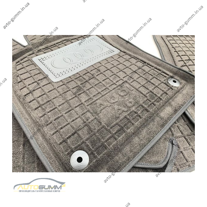 Гібридні килимки в салон Audi A6 (C6) 2005-2011 (Avto-Gumm)