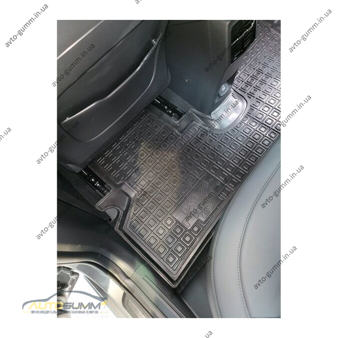 Автомобільні килимки в салон Kia Niro 2022- EV (AVTO-Gumm)