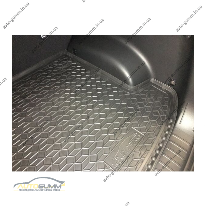 Автомобільний килимок в багажник Hyundai Tucson 2021- Верхня поличка без сабв. (AVTO-Gumm)