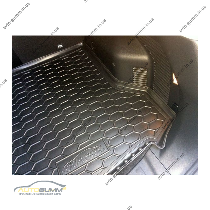 Автомобильный коврик в багажник Nissan X-Trail (T32) 2017- FL верхний (Avto-Gumm)