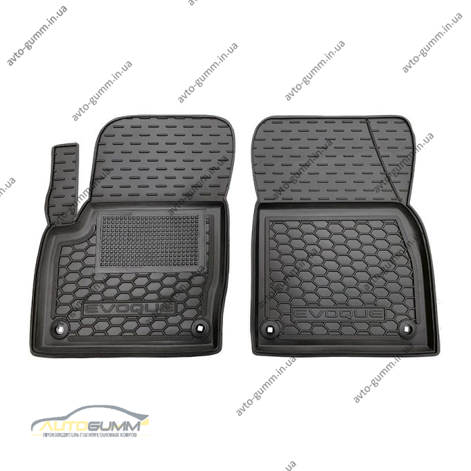 Передні килимки в автомобіль Range Rover Evoque 2011- (Avto-Gumm)