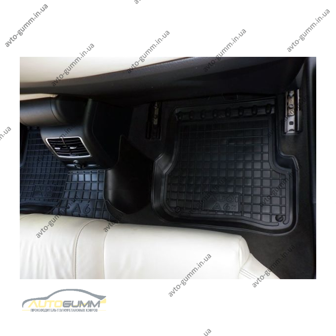 Автомобільні килимки в салон Audi A6 (C6) 2005-2011 (Avto-Gumm)