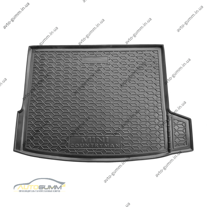 Автомобильный коврик в багажник Mini Countryman (U25) 2024- (AVTO-Gumm)