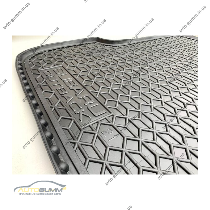 Автомобільний килимок в багажник Subaru Outback 2021- (AVTO-Gumm)