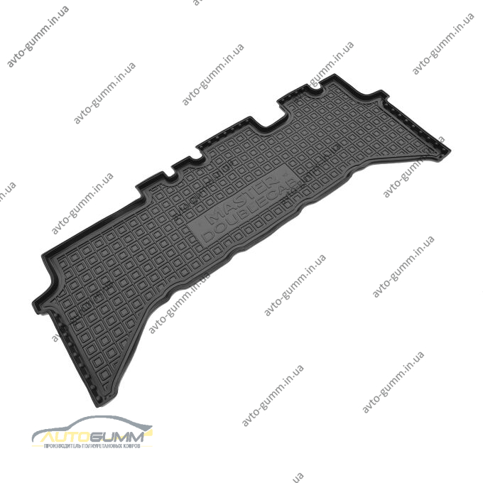 Автомобильные коврики в салон Renault Master 3 2019- DoubleCab (2-й ряд) (AVTO-Gumm)
