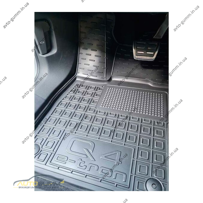 Водійський килимок в салон Audi Q4 e-tron 2021- (AVTO-Gumm)