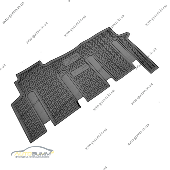 Автомобільні килимки в салон Mercedes Vito/Viano (W447) 2015- (2-й ряд) (AVTO-Gumm)