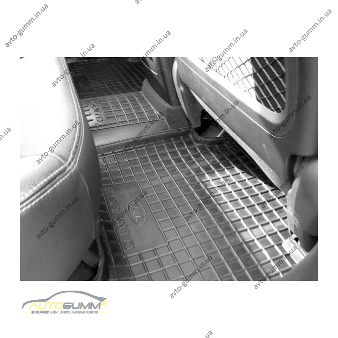 Автомобильные коврики в салон Kia Sorento 2009-2013 (Avto-Gumm)