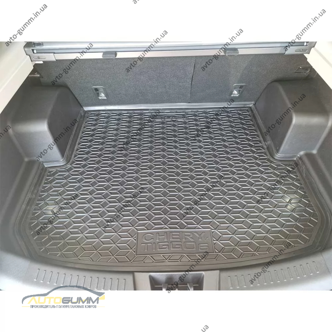Килимок в багажник Chery Tiggo 6 2025- гумовий, чорний (AVTO-Gumm)
