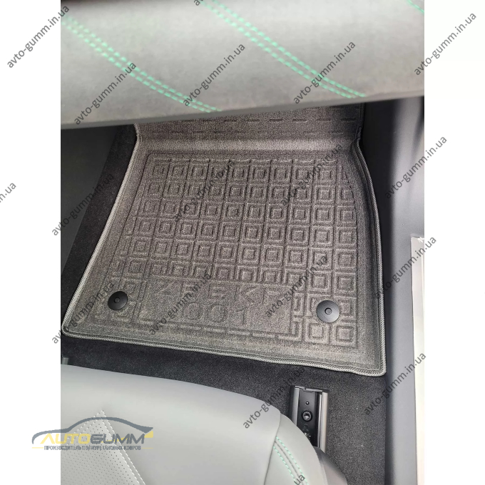 Гібридні килимки в салон Zeekr 001 2022- (AVTO-Gumm)